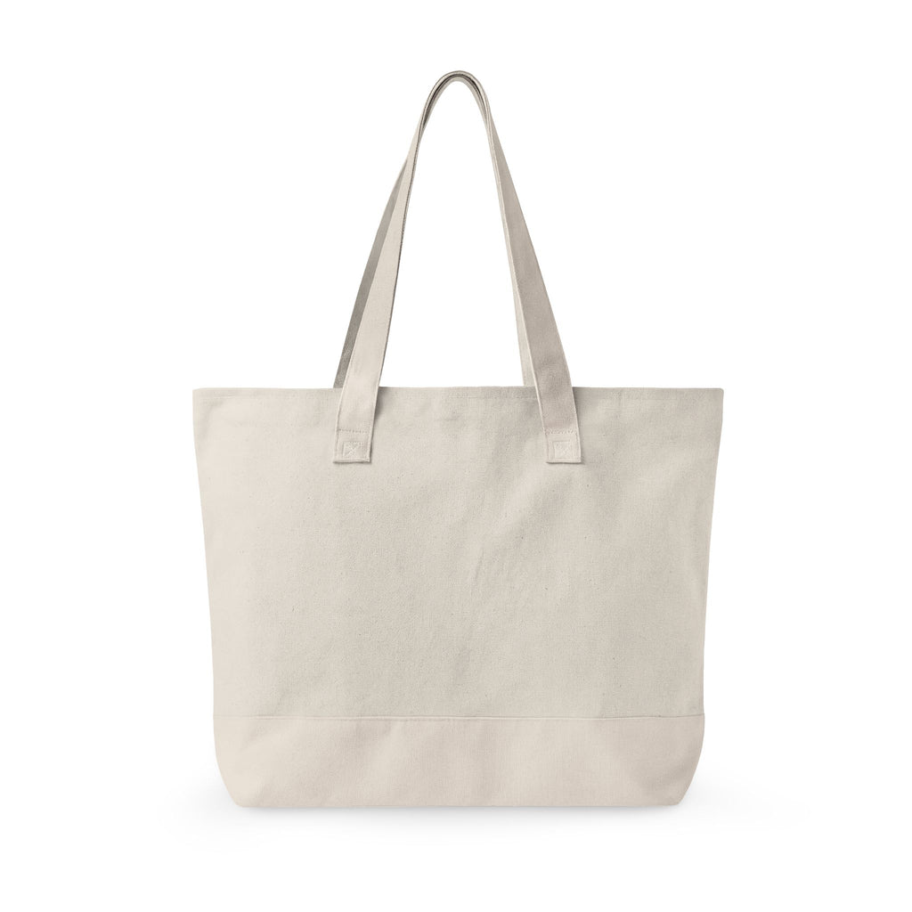 Everyday Use Zipper Canvas Tote Bag
